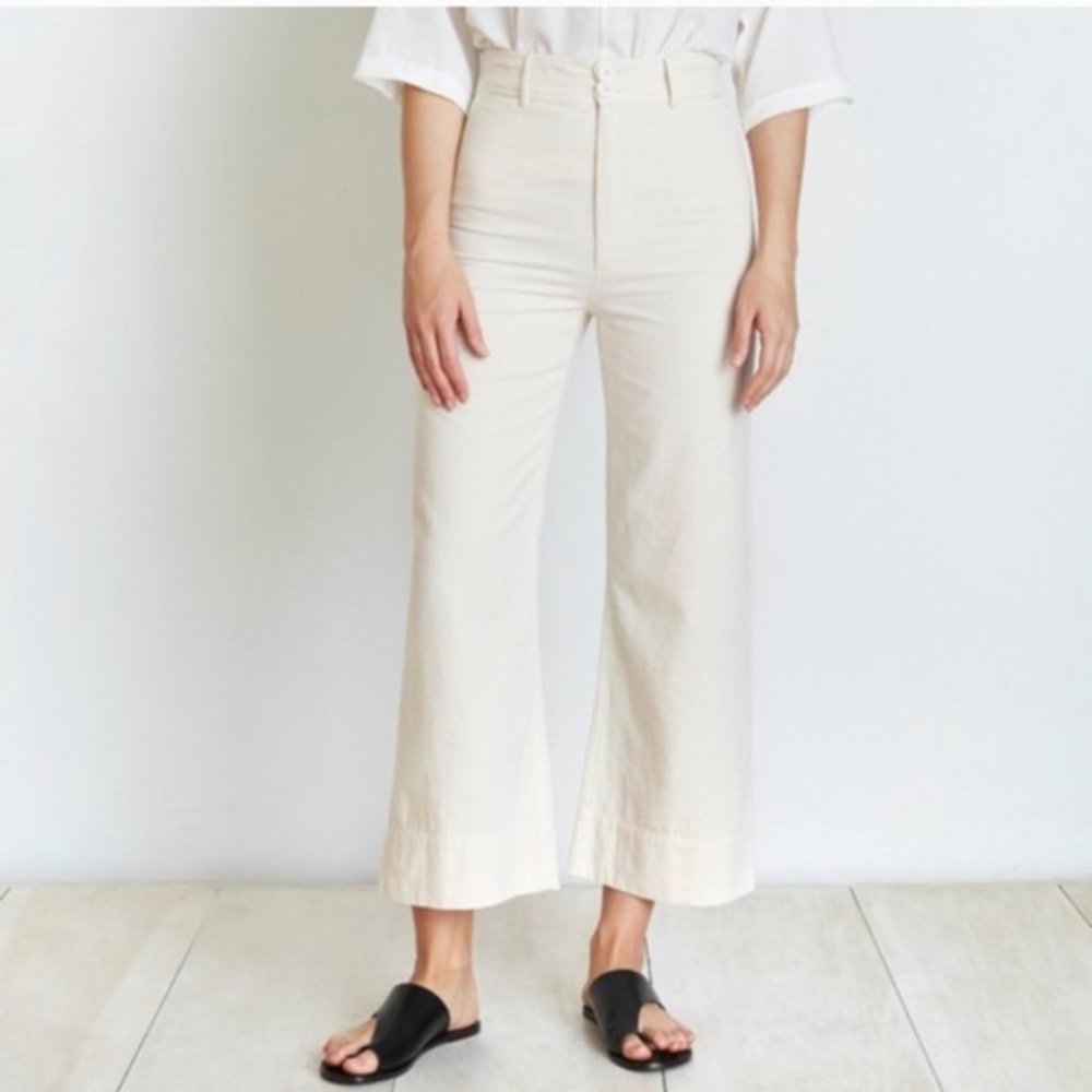 Apiece Apart Merida Pants - Cream Sz 4
